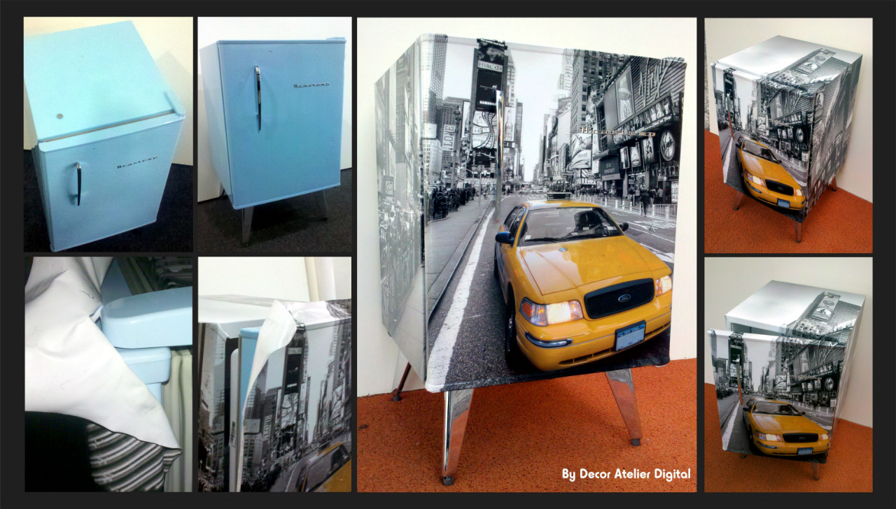 Transforme seu frigobar, geladeira, freezer, etc...